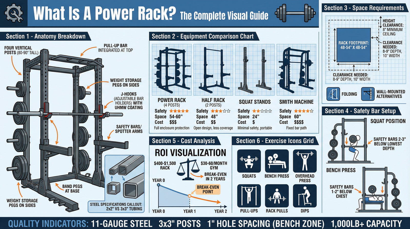 home gym racks the complete visual guide