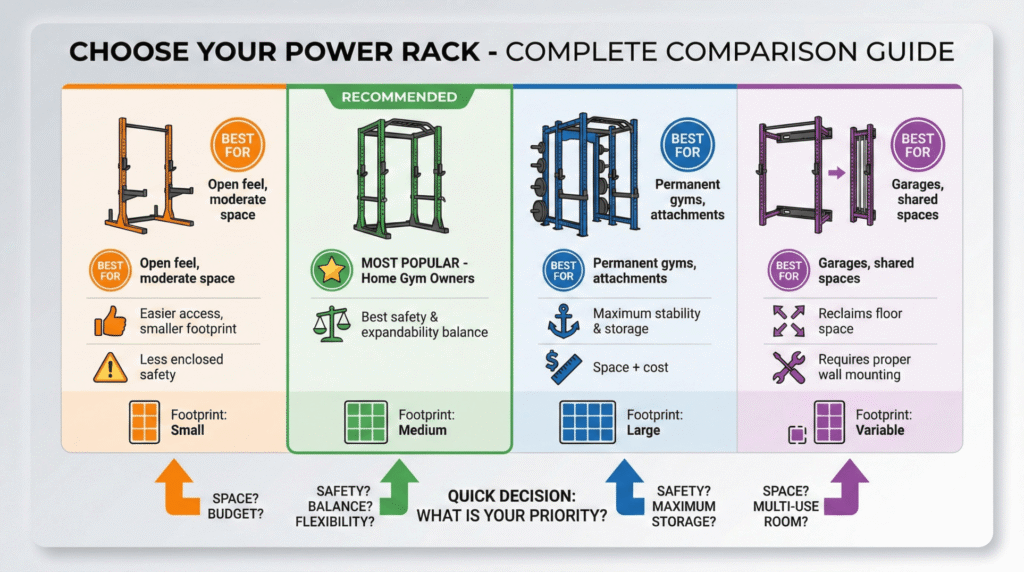 choose your power rack complete comparison guide