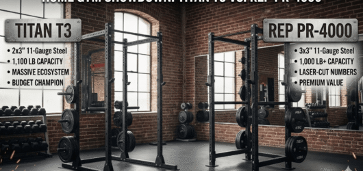 Titan T3 vs REP PR-4000: Which Power Rack Actually Wins for Your Home Gym?